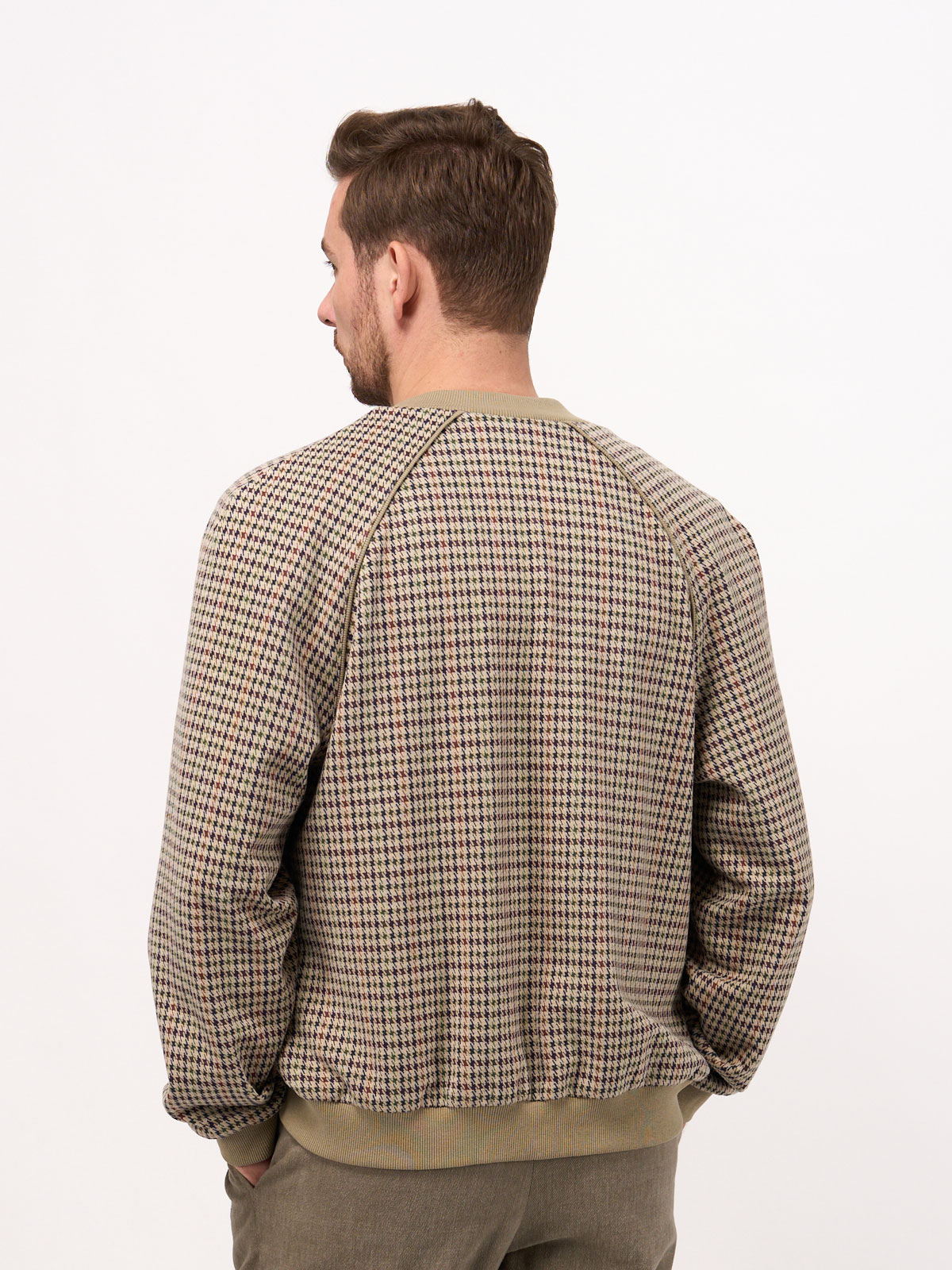 Бомбер трикотажный