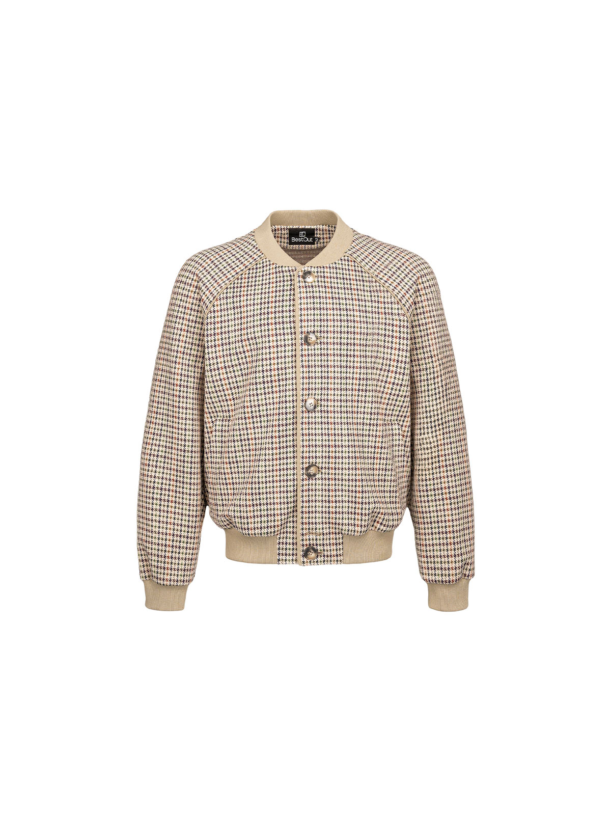 Бомбер трикотажный