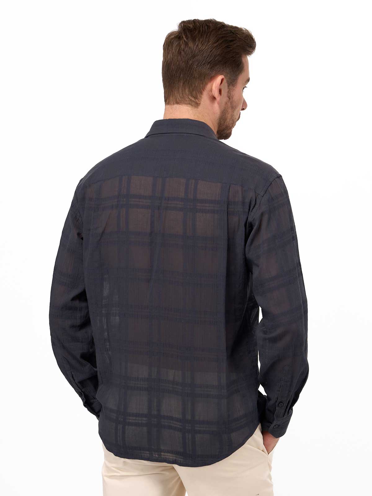 Рубашка прямого силуэта