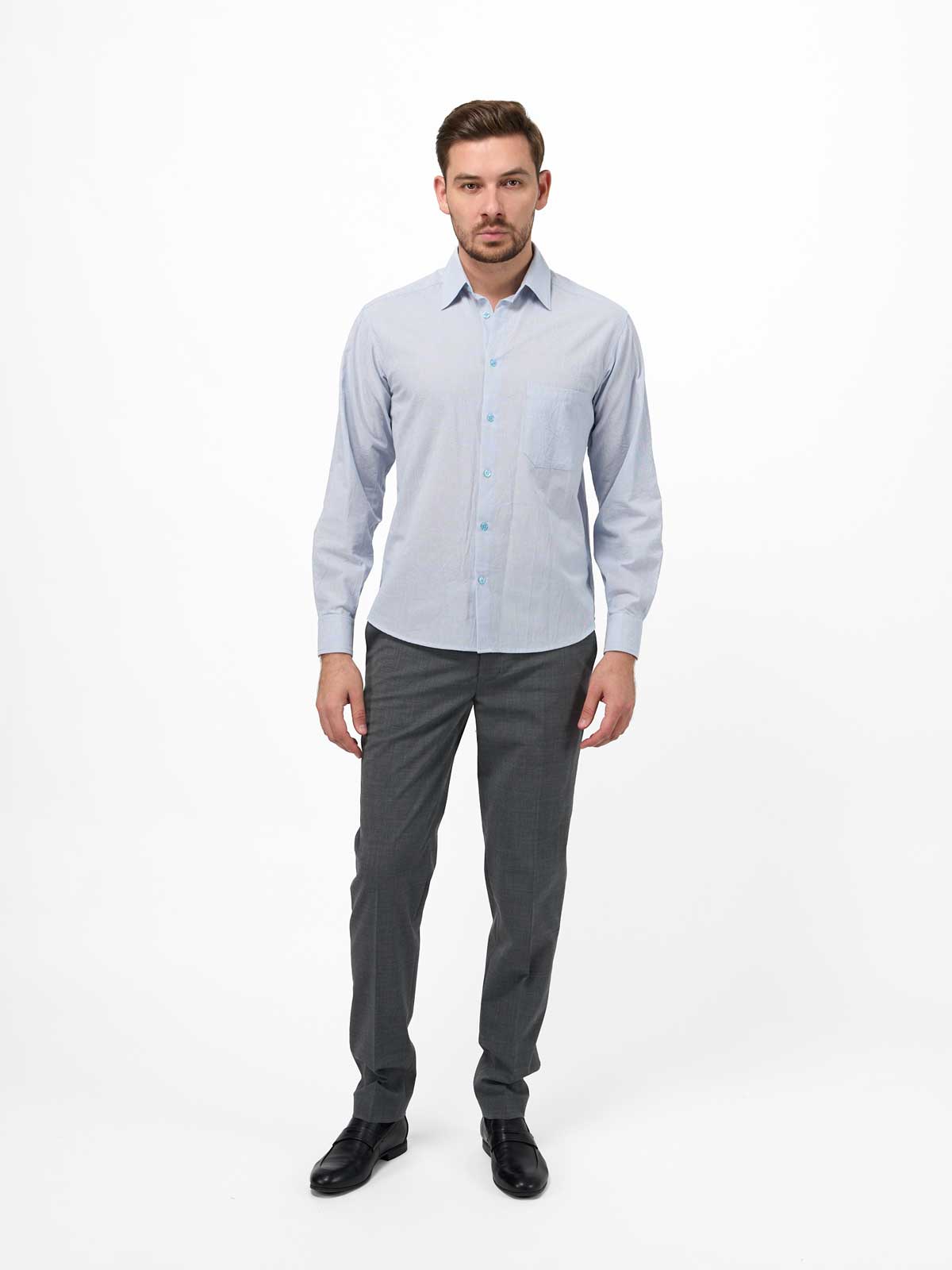 Рубашка из хлопка крэш