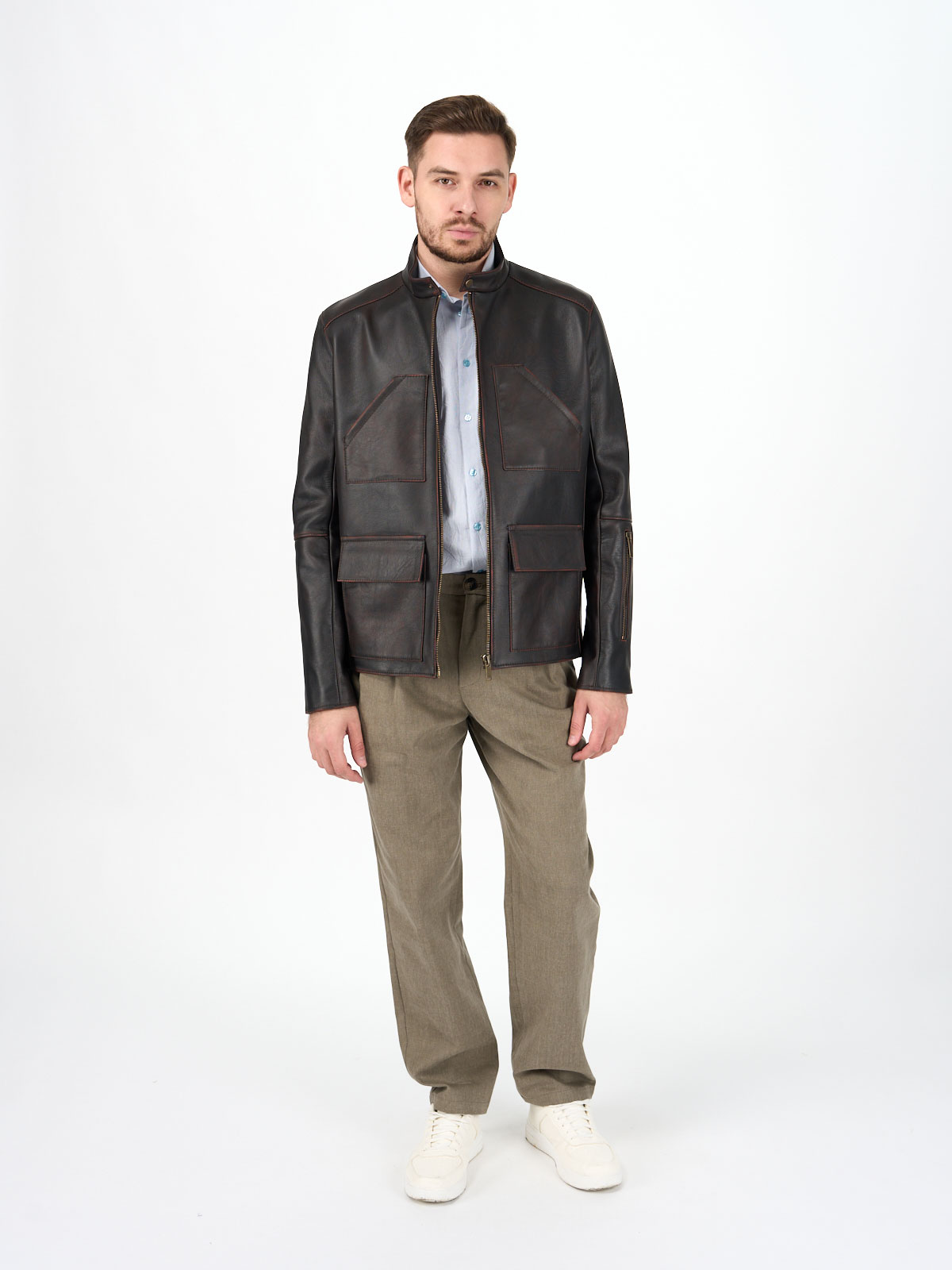 Куртка тертая