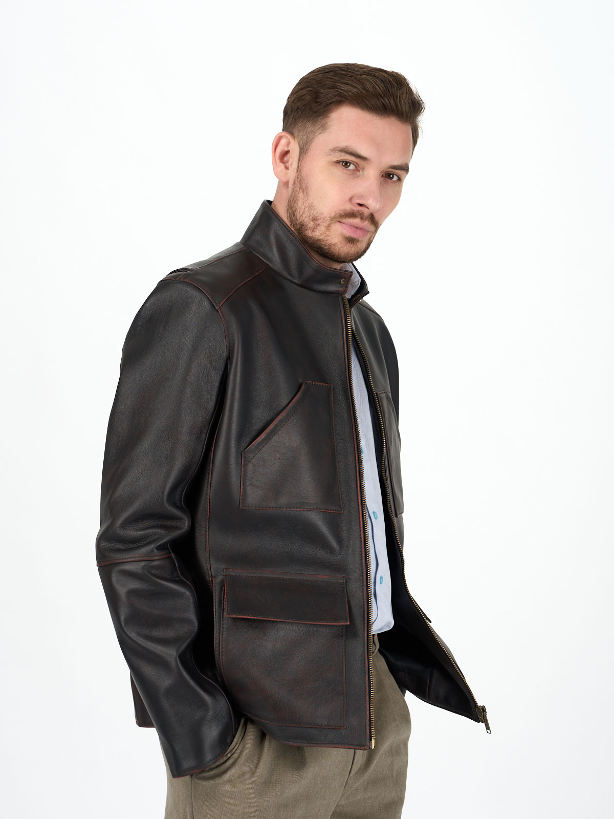 Куртка тертая