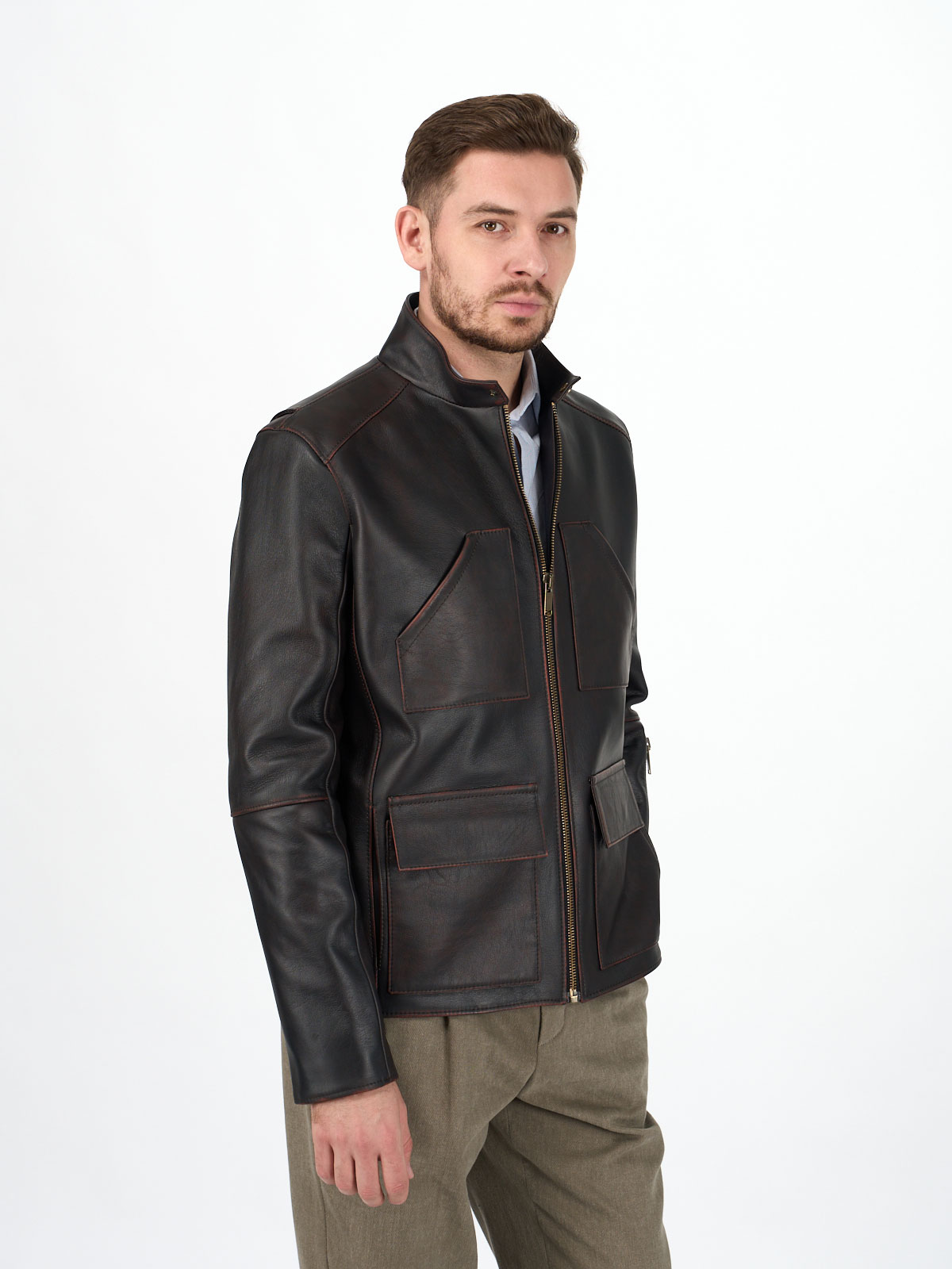 Куртка тертая