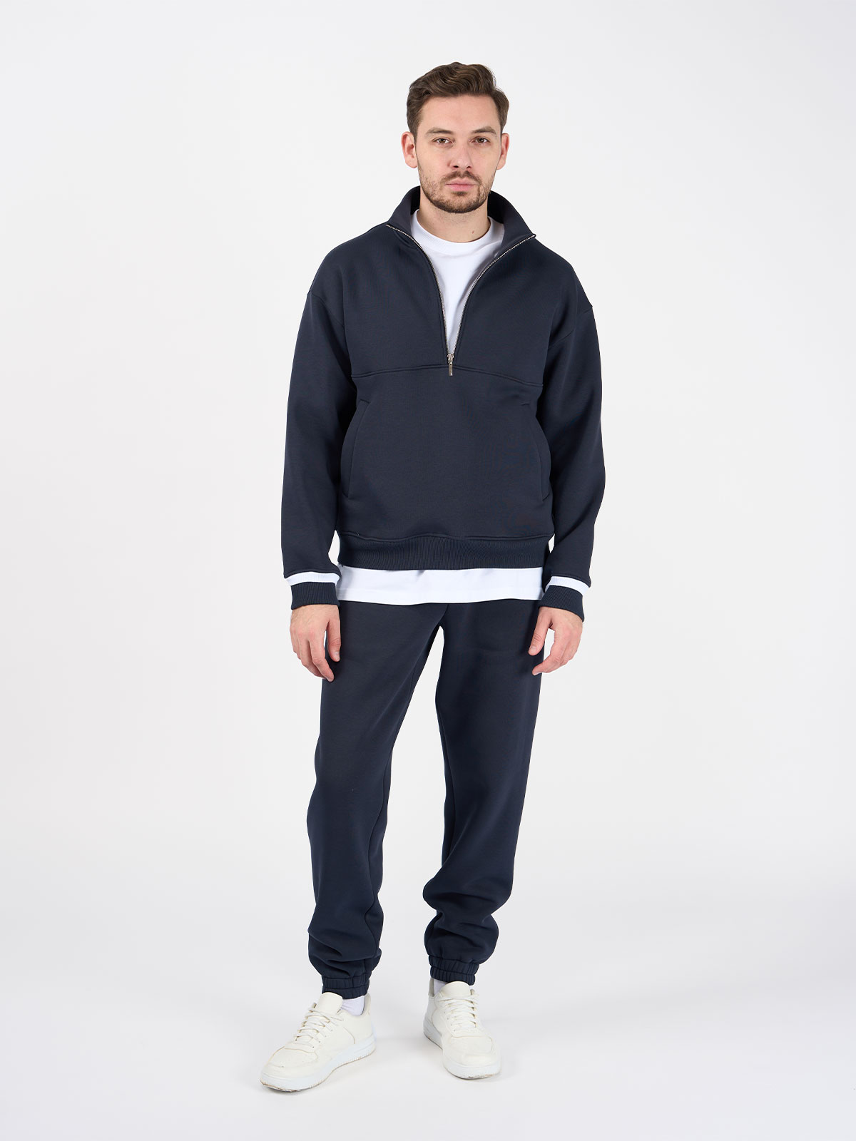 Костюм из футера с начёсом