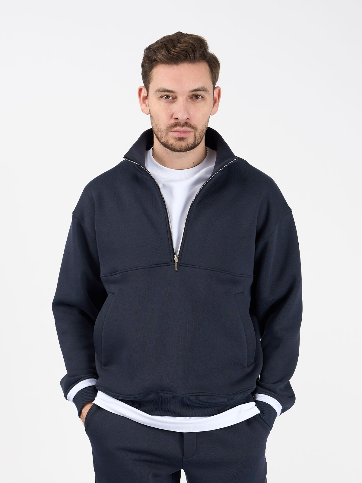 Костюм из футера с начёсом