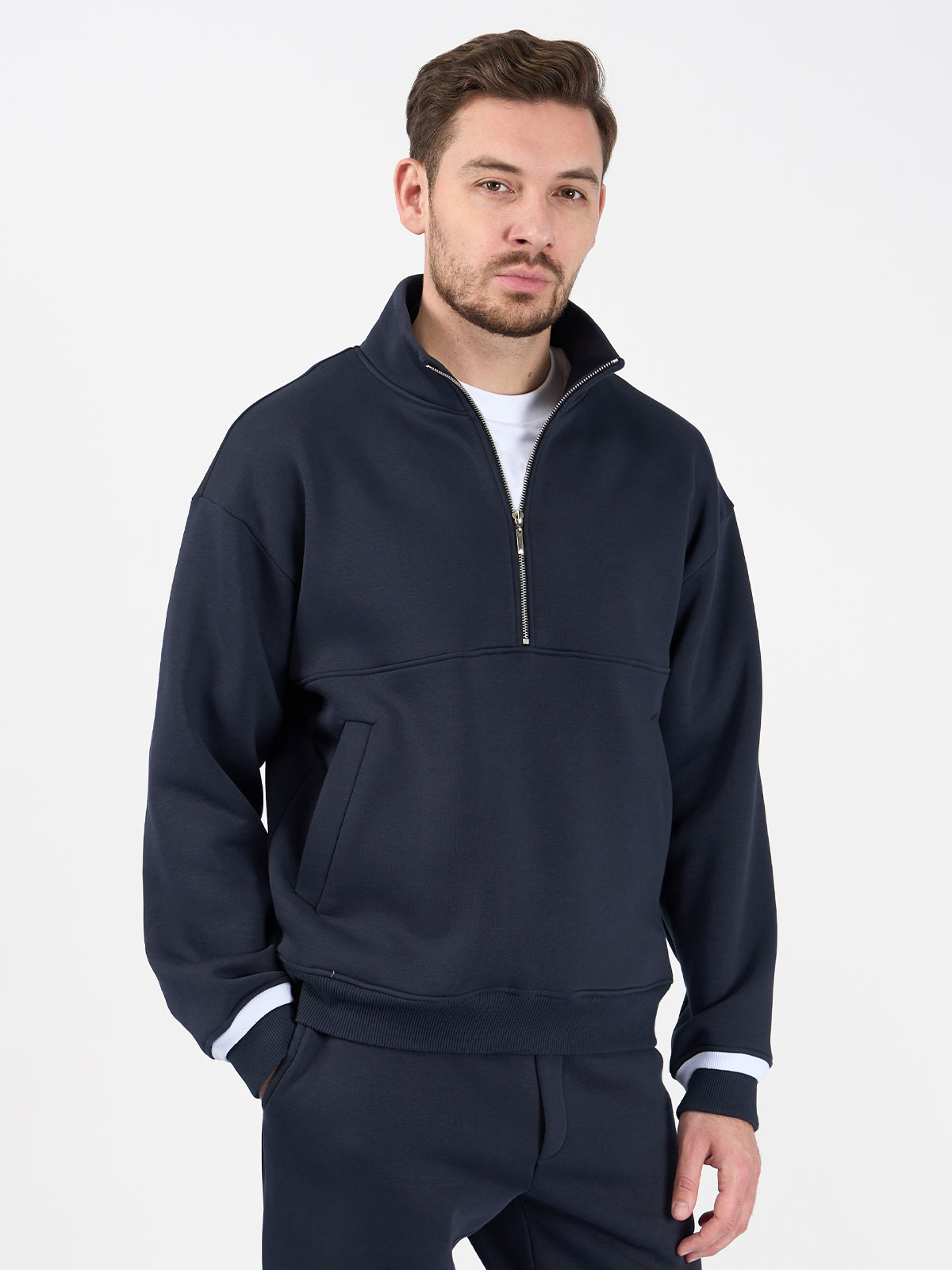 Костюм из футера с начёсом