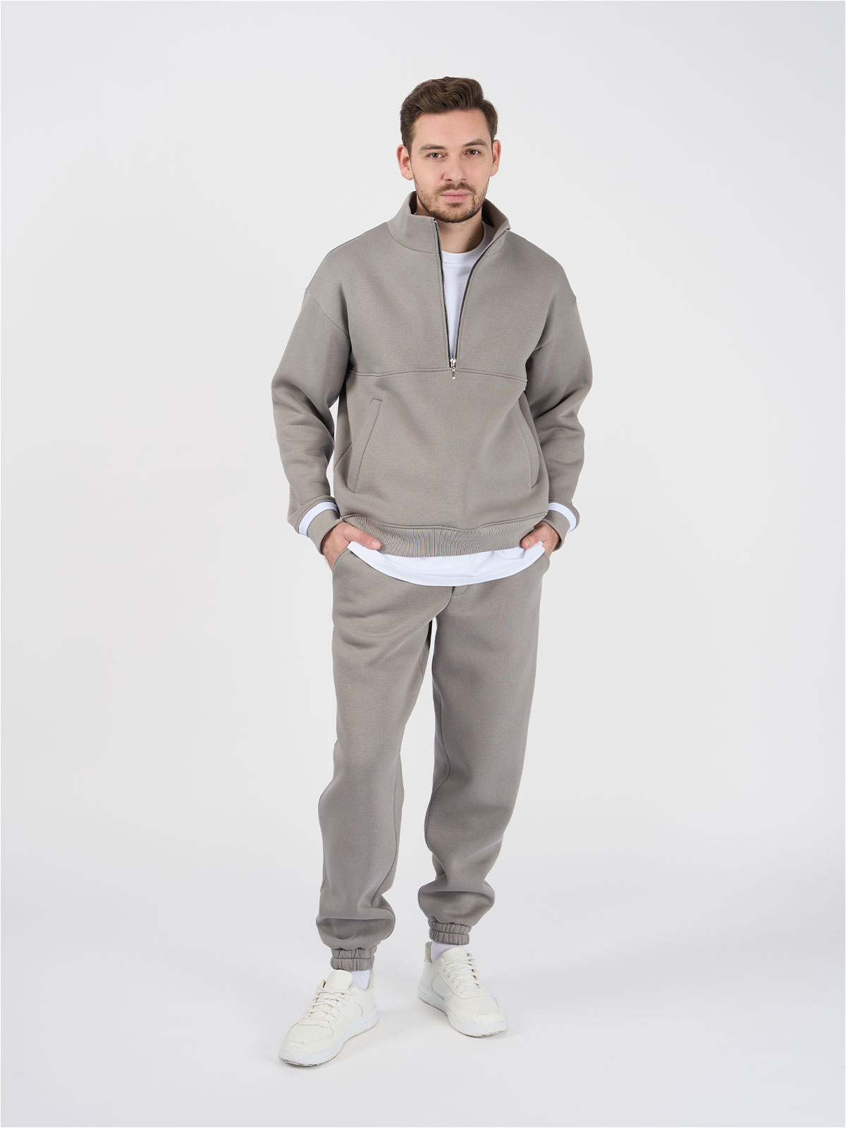 Костюм из футера с начёсом