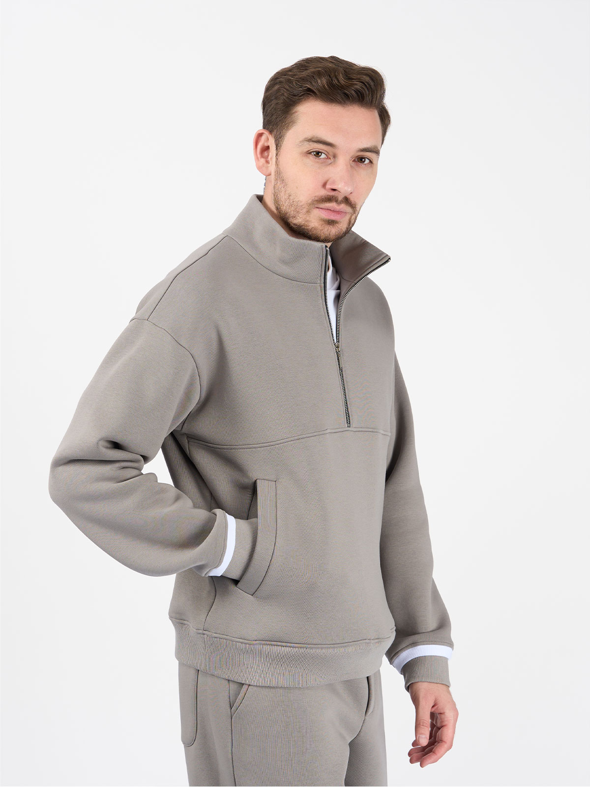 Костюм из футера с начёсом