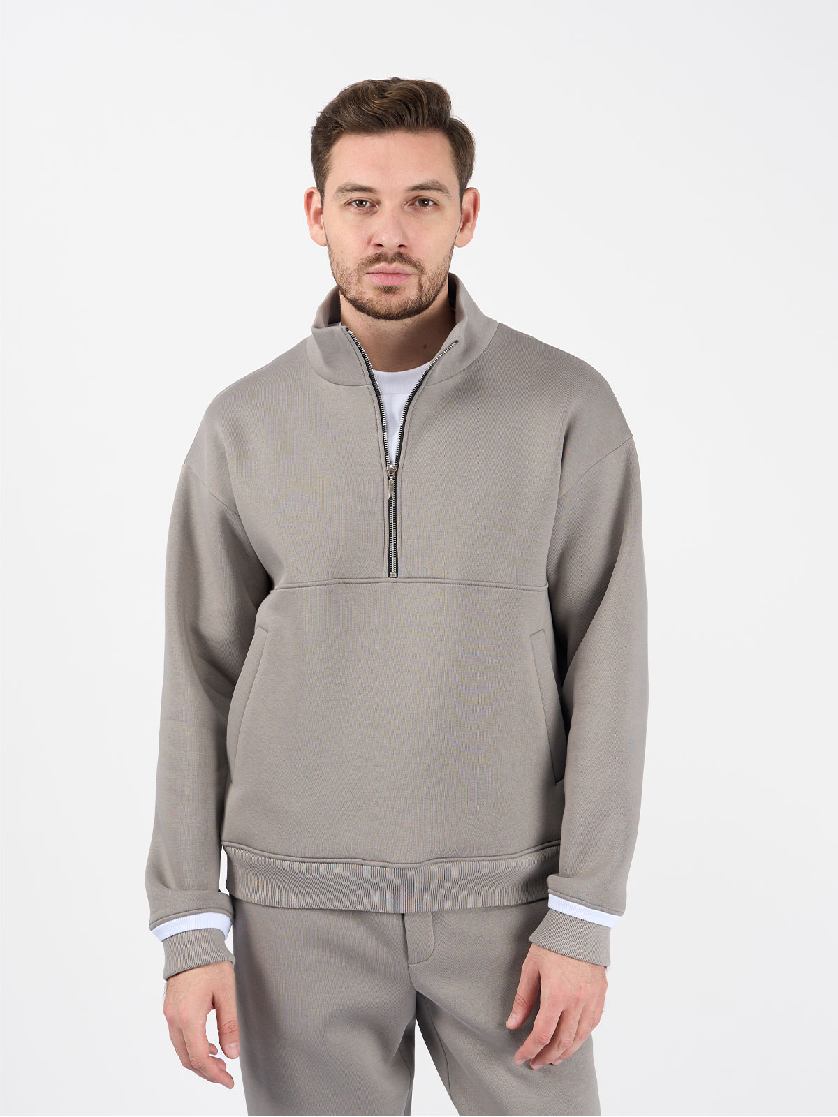 Костюм из футера с начёсом